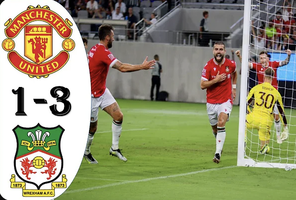 Manchester United vs Wrexham 1-3 Highlights Goals - US Tour Friendly Match 2023